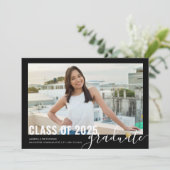 Abschluss Open House Class 2025 Einladung (Stehend Vorderseite)