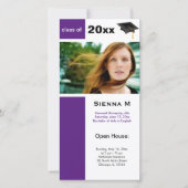 Abschluss Open House (Dunkle Orchidee) (Vorderseite)