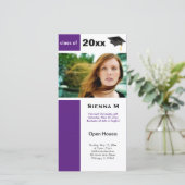 Abschluss Open House (Dunkle Orchidee) (Stehend Vorderseite)