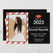 Abschluss Open House Einladung mit Foto (Vorne/Hinten)