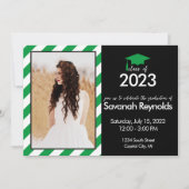 Abschluss Open House Einladung mit Foto (Vorderseite)