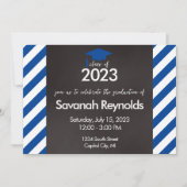 Abschluss Open House Einladung mit Foto (Vorderseite)