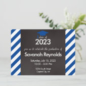 Abschluss Open House Einladung mit Foto (Stehend Vorderseite)