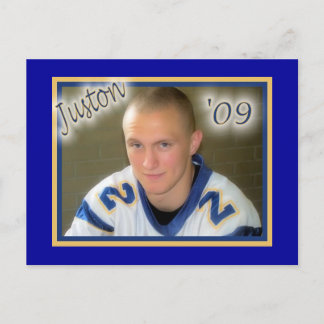 Abschluss Open House Einladungspostkarte