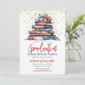 Abschluss Open House Party Einladung (Stehend Vorderseite)