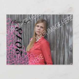 Abschluss Open House Postcard Ankündigungspostkarte