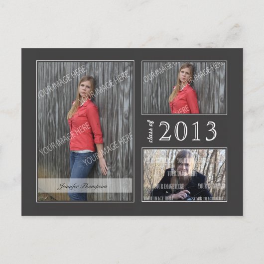 Abschluss Open House Postcard Einladungspostkarte (Vorderseite)