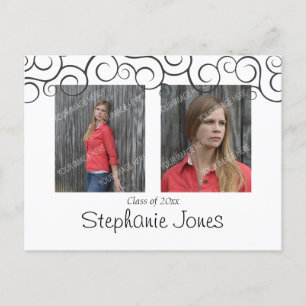 Abschluss Open House Postcard Einladungspostkarte