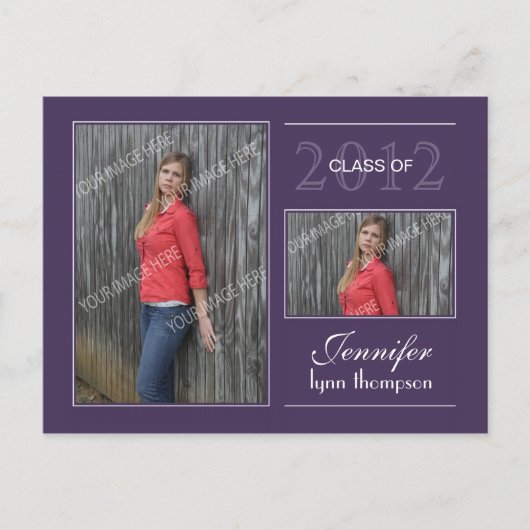 Abschluss Open House Postcard Einladungspostkarte (Vorderseite)