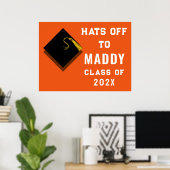 Abschluss Orange 2025 Poster (Heimbüro)