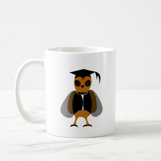 Abschluss Owl Abschluss Kaffeetasse (Links)