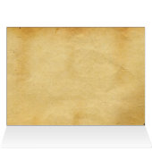 ABSCHLUSS OWL PARCHMENT BROWN WAX SIEGEL MONOGRAM (Innenansicht Horizontal (Oben))