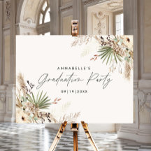 Abschluss Pampas botanisch modern elegant