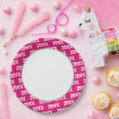 Abschluss-Papierplatte - HAMbyWG Pappteller (Party)