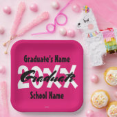 Abschluss-Papierplatte - HAMbyWG Pappteller (Party)