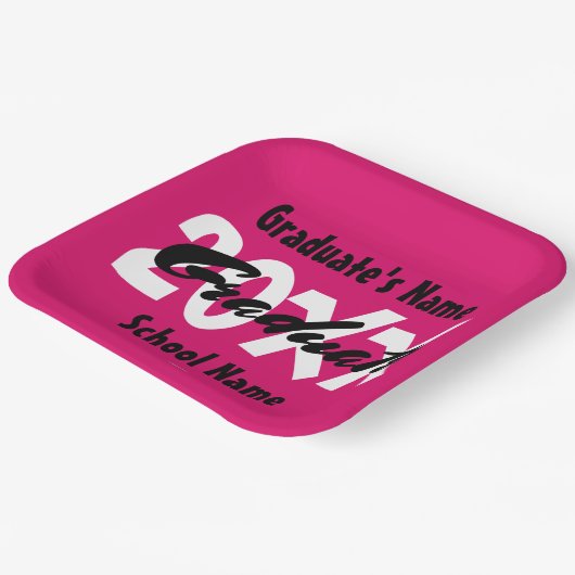 Abschluss-Papierplatte - HAMbyWG Pappteller (Gewinkelt)