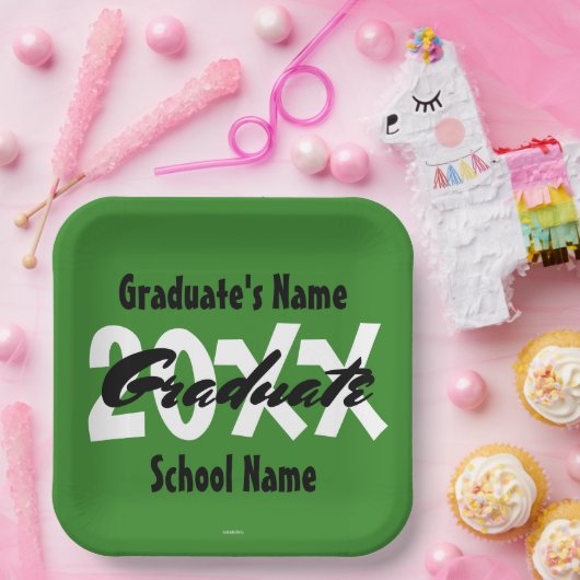 Abschluss-Papierplatte - HAMbyWG Pappteller (Party)