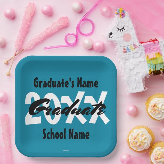 Abschluss-Papierplatte - HAMbyWG Pappteller (Party)