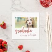 Abschluss-Papierservietten des Serviette (Beispiel)