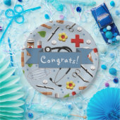 Abschluss Pappteller (Party)