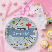 Abschluss Pappteller (Party)