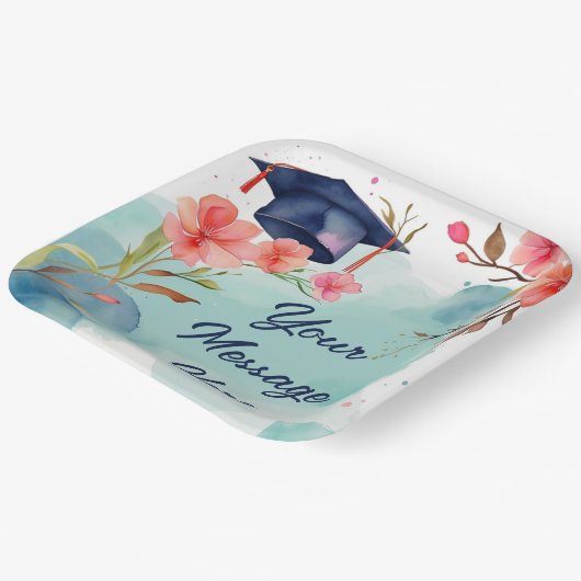 Abschluss Pappteller (Gewinkelt)