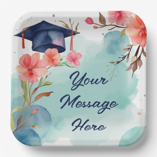 Abschluss Pappteller (Vorderseite)