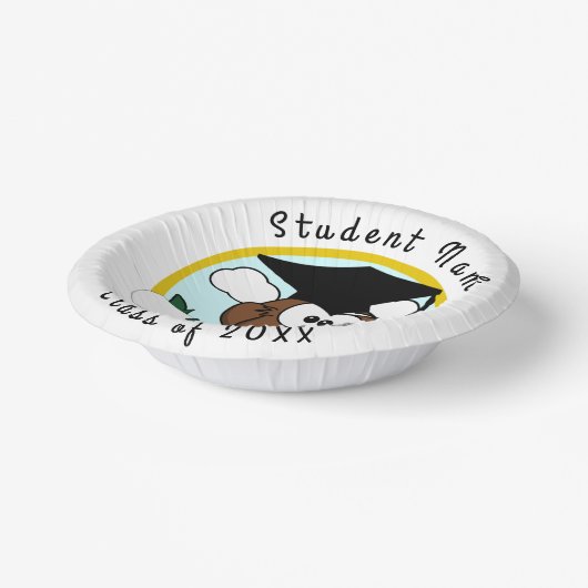 Abschluss Pappteller (Gewinkelt)