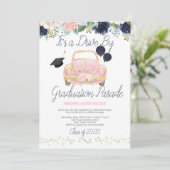 Abschluss-Parade Einladung (Stehend Vorderseite)