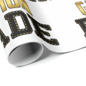 Abschluss-Parade Geschenkpapier (Rolleneckpunkt)