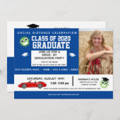 Abschluss-Parade, Graduierungsparty Ankündigung (Vorne/Hinten)