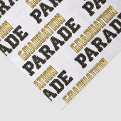 Abschluss-Parade Seidenpapier (Ausschnitt)