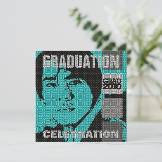 Abschluss-Party Einladung des (Stehend Vorderseite)