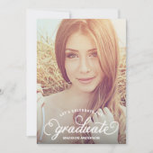 ABSCHLUSS-PARTY EINLADUNG DES (Vorderseite)