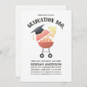 Abschluss-Party Einladungen | GRILLEN Party (Vorne/Hinten)