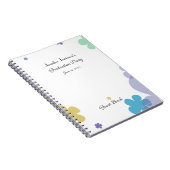 Abschluss-Party-Gast-Buch Notizblock (Rechte Seite)