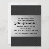 Abschluss-Party laden ein Einladung (Rückseite)