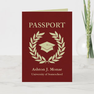 Abschluss Pass Einladung