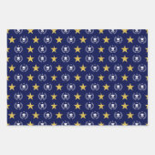 Abschluss Pattern Geschenkpapier Set (Vorderseite 2)