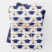 Abschluss Pattern Geschenkpapier Set (Beispiel)