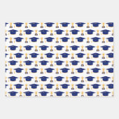 Abschluss Pattern Geschenkpapier Set (Vorderseite)