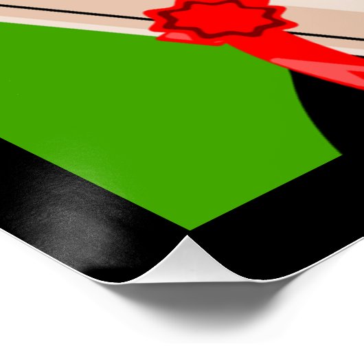 ABSCHLUSS PENGUIN POSTER (Ecke)