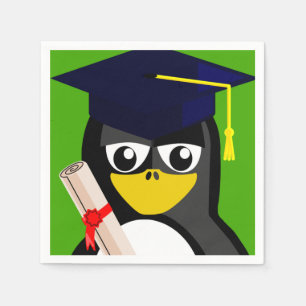 ABSCHLUSS PENGUIN SERVIETTE