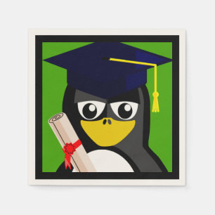 ABSCHLUSS PENGUIN SERVIETTE