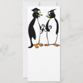 Abschluss Penguins Cartoon Ankündigung (Vorderseite)