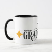 Abschluss personalisieren Name Tasse (Links)