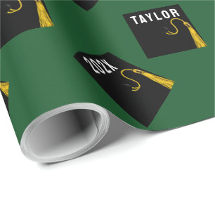 Abschluss personalisiert 2023 geschenkpapier