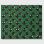 Abschluss personalisiert 2023 geschenkpapier (Flach)