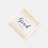 Abschluss Personalisiert Elegant Serviette (Ecke)