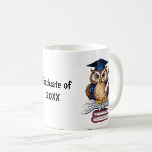 Abschluss Personalisiert Kaffeetasse (VorderseiteRechts)